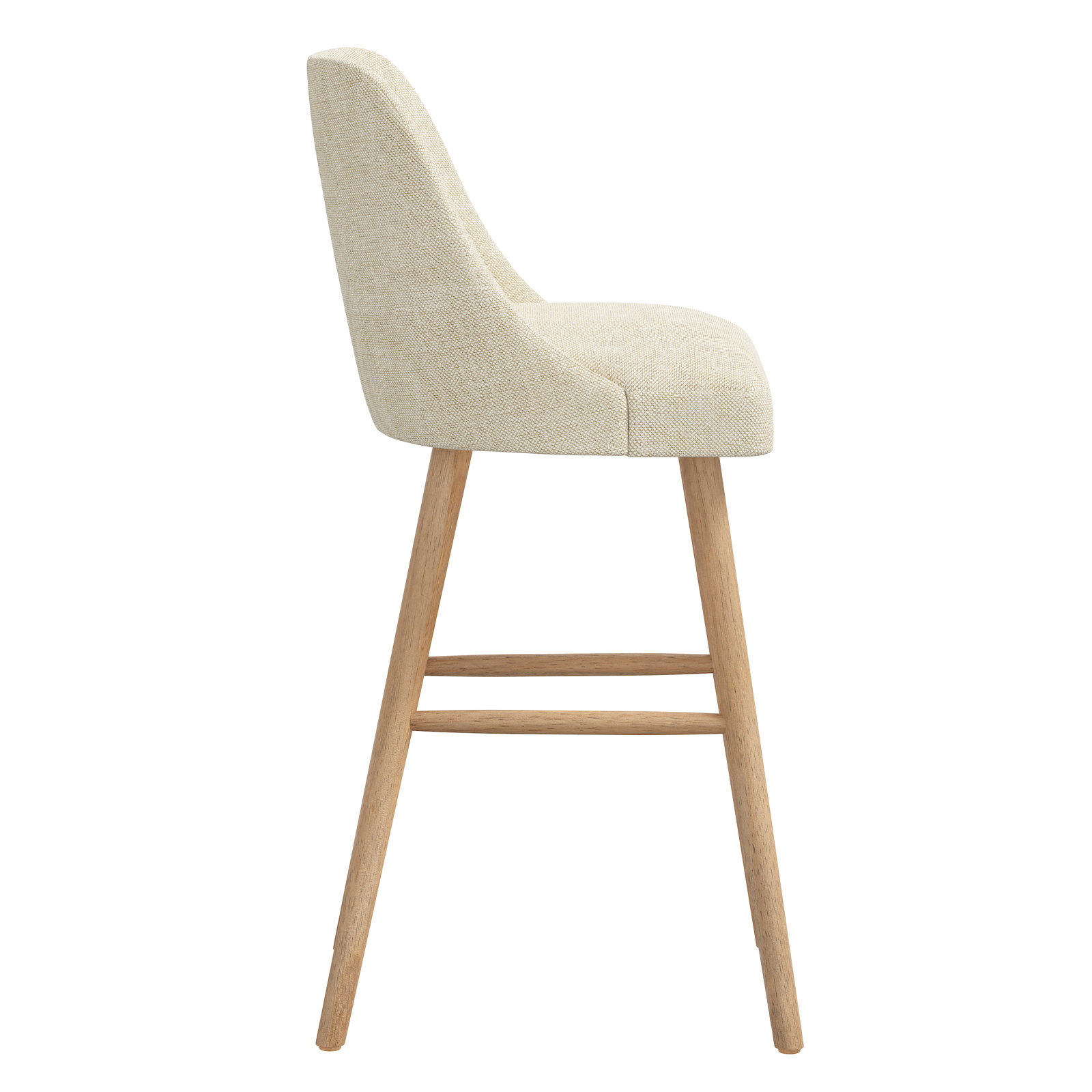 Gallie Counter & Bar Stool, Espresso, Bar Stool (31” Seat Height), Natural Wood