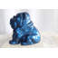 Collection Nifao Un charmant bouledogue en résine bleue, parfait pour les amoureux des chiens 19 po x 15 po x H 16 po