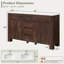 Meuble-lavabo double 60 po avec lavabo et armoire de rangement 60 po-1510860666