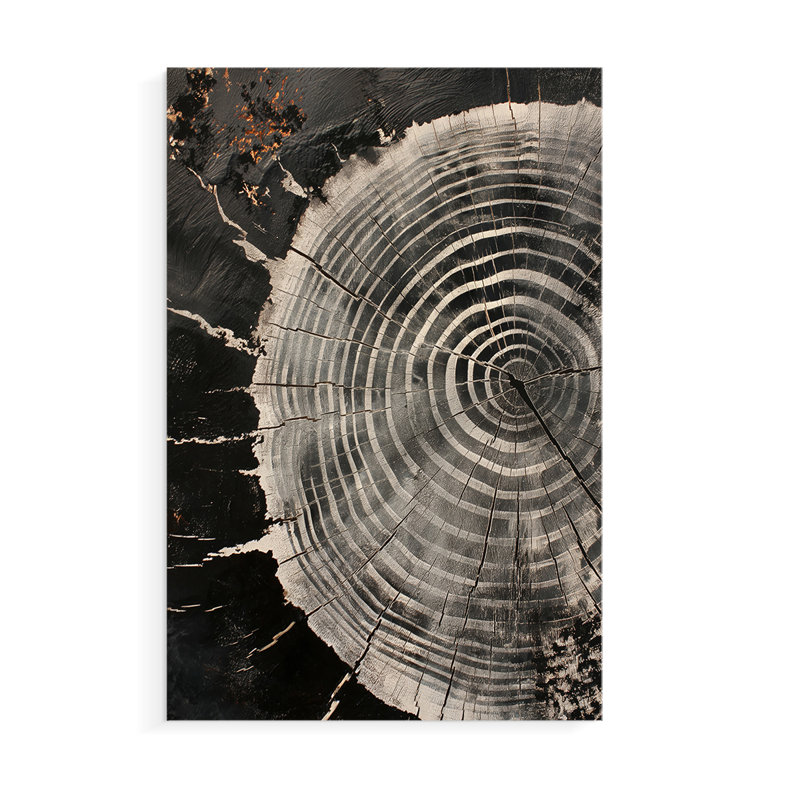 Série ABSTRACT CXCV - Impression sur toile seulement - NON CADRE, 27" H x 18" W