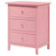 Charmante table de chevet rose contemporaine-526459769
