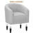 Upholstered Accent Chair Fabric Club Chair-114882591