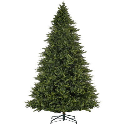 12 Ft Hinged Artificial Christmas Tree, Easy Assembly, Green