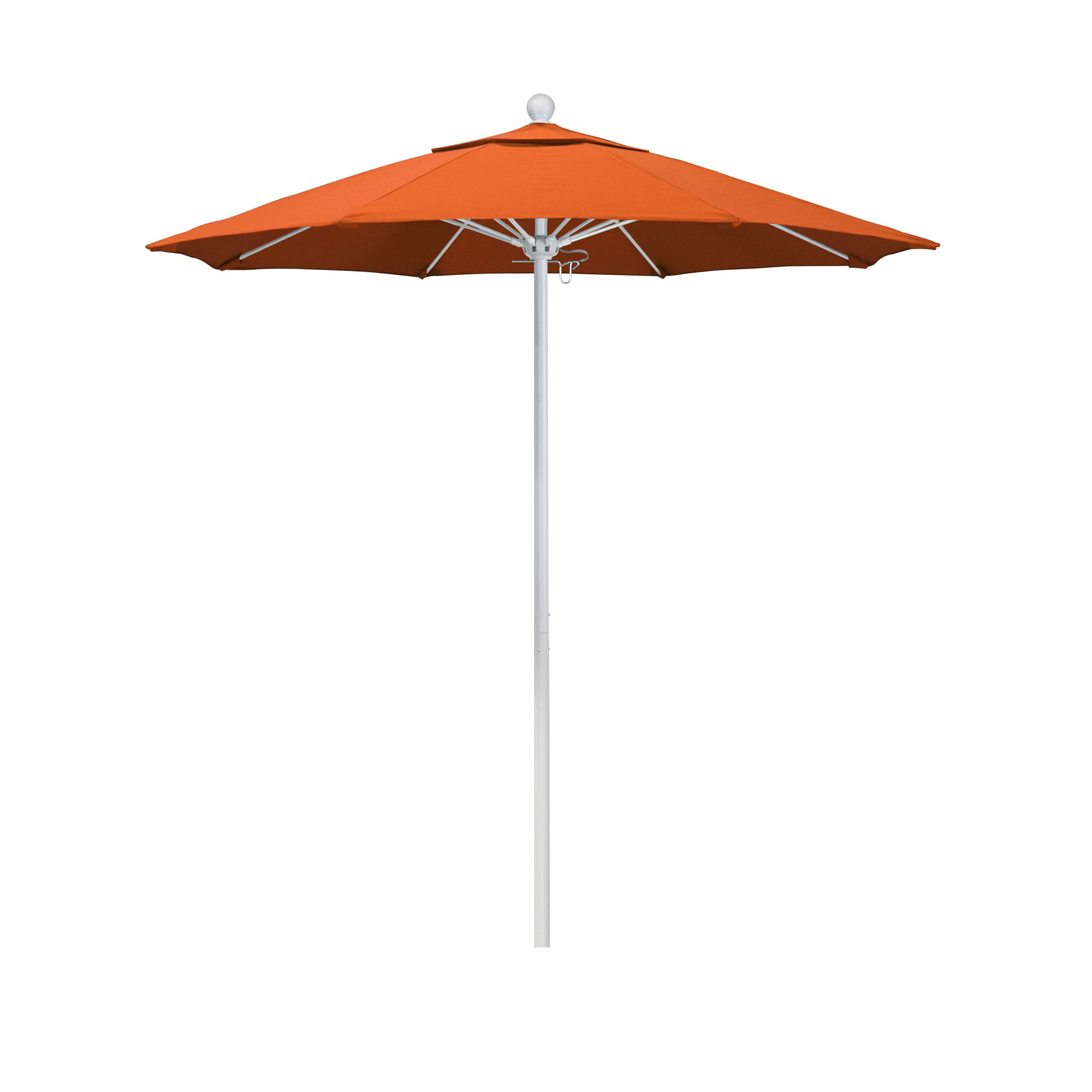 Hibo 90'' Sunbrella® Outdoor Umbrella, Canvas Melon Sunbrella® Canvas