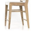 Charon Upholstered Stool with Solid Wood Frame-1027727018