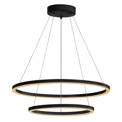 Lustre rond / ovale à 2 lumières DEL Lycia