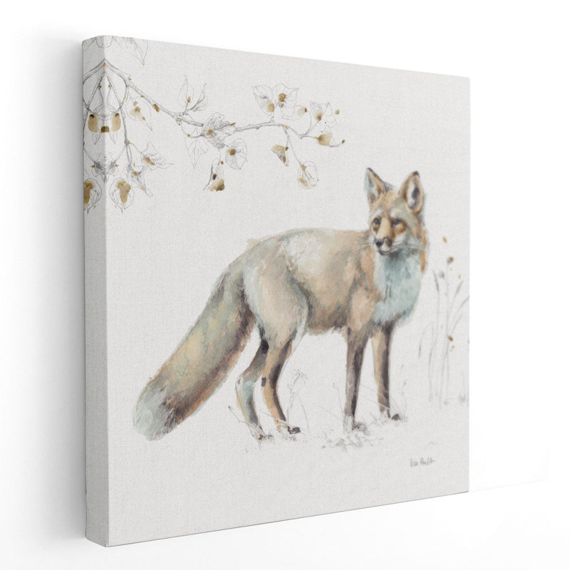 «A Woodland Walk», reproduction d'art sur toile, H 12 po x l 12 po