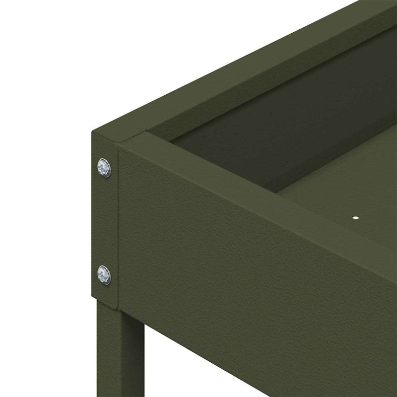 Cold-Rolled Steel Feeder, Olive Green