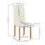 Dining Chair Set,High Back Kitchen Chair,Button Upholstered Dining Chair,Solid Faux Leather Living Room Chair-97249224-97249227-79828523
