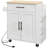 Sicilee Kitchen Cart with Manufactured Wood Top-1104807366