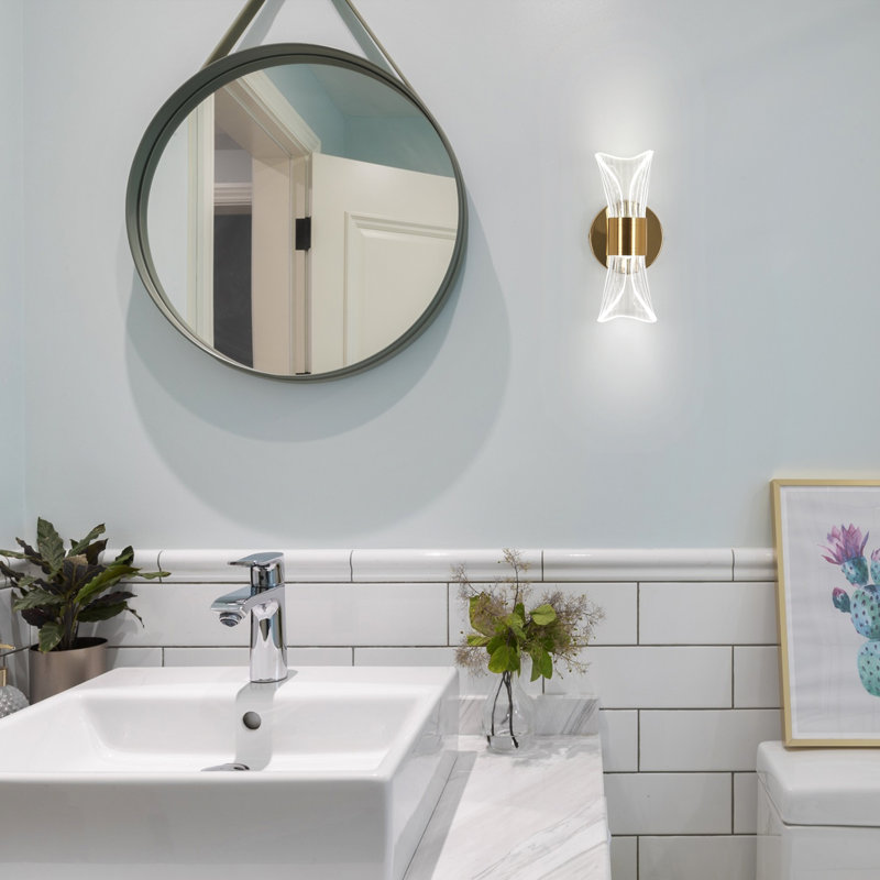 Aymee Dimmable LED Flush Mounted Wall Sconce