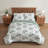 Laura Ashley Toile Delight Cotton Reversible Green Quilt Set-120559026