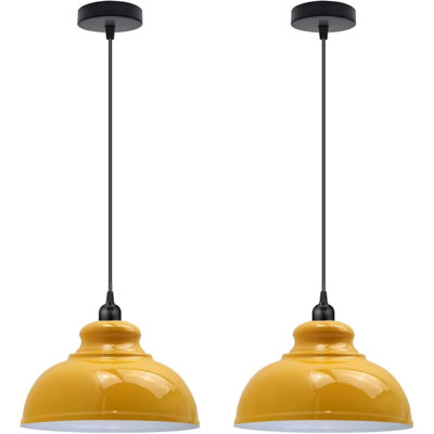 Ensemble de 2 luminaires suspendus Modern Modern