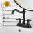 Centerset 2-handle Bathroom Faucet with Drain Assembly-78078736