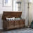 Oakham Linen Upholstered Storage Bench-231895755
