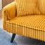 Chic chic velours côtelé orange pour le salon - ajouter une chambre à coucher élégante et confortable pour une bonne nuit de sommeil-1521415364
