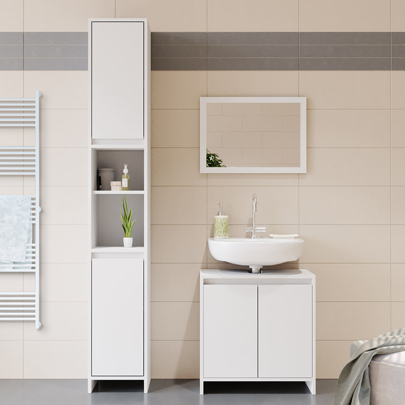 Hathulf Bathroom Storage Furniture Set