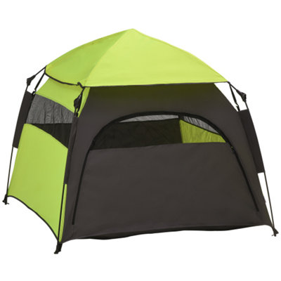 Pop Up Dog Tent for Extra Large and Large Dogs, Portable Pet Camping Tent with Carrying Bag