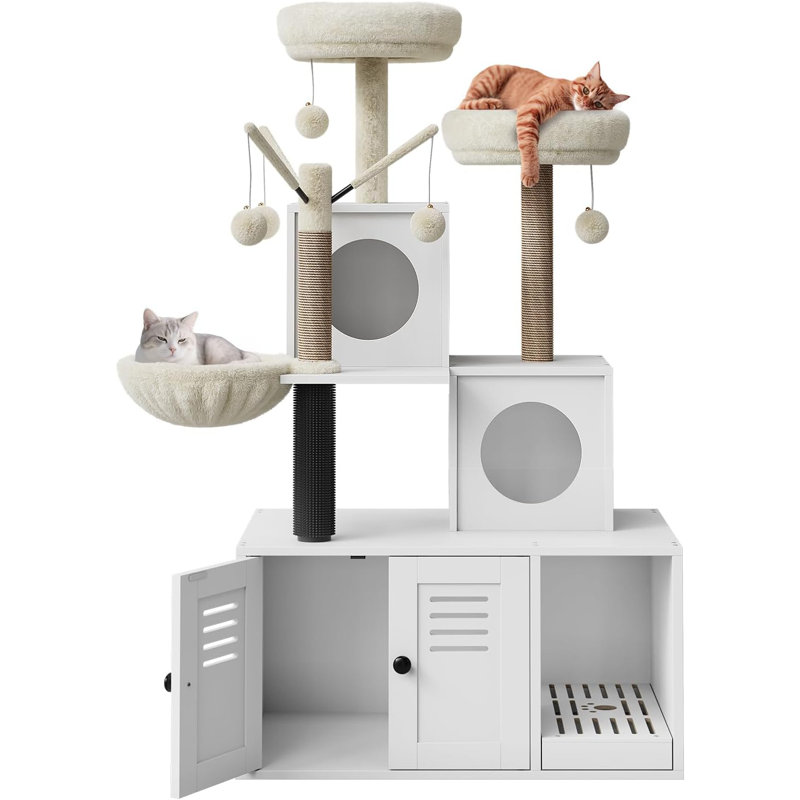 136.4cm H Cat Tree