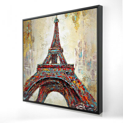 " Abstract Eiffel Tower "
