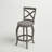Brumback Wood Swivel Upholstered Stool-1620841278-1620841279