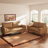 58" Faux Leather Square Arm Loveseat-1591697351