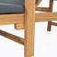 Chaise longue d'extérieur en bois