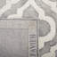 Tapis gris / ivoire en laine touffeté à la main Adelei-111188141