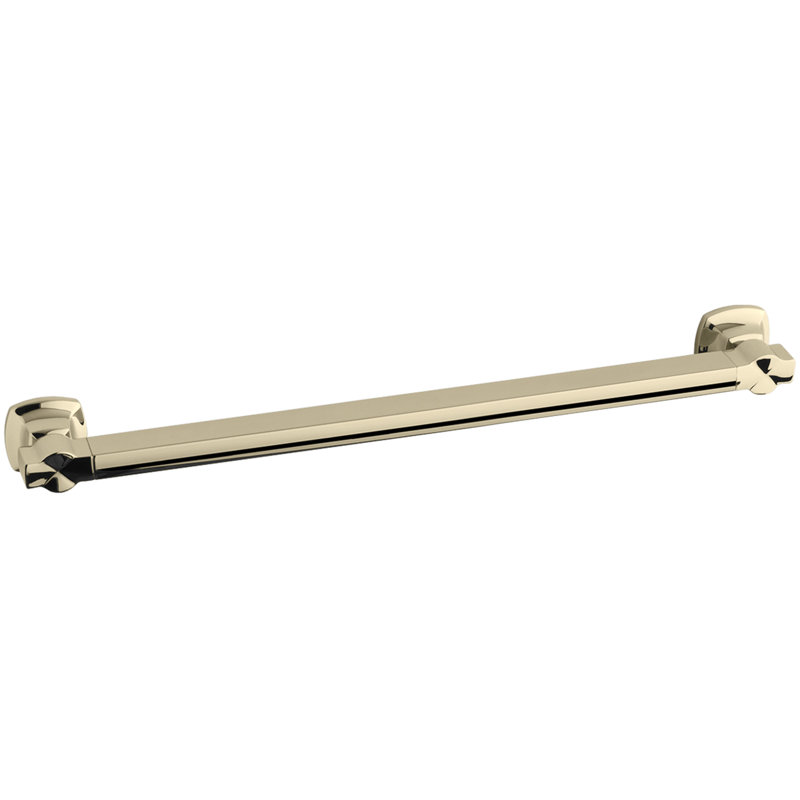 Margaux Grab Bar, Vibrant French Gold, 24"W