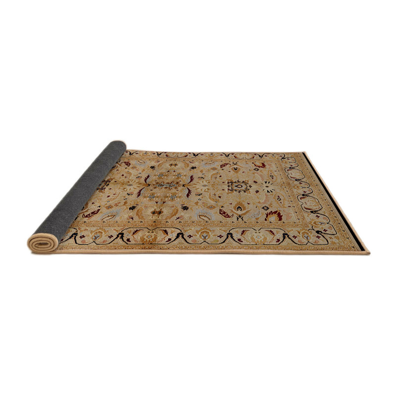 Tapis oriental brun / beige Halsey, Rond 7 pi