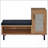 1-Door Entryway Shoe Storage Bench