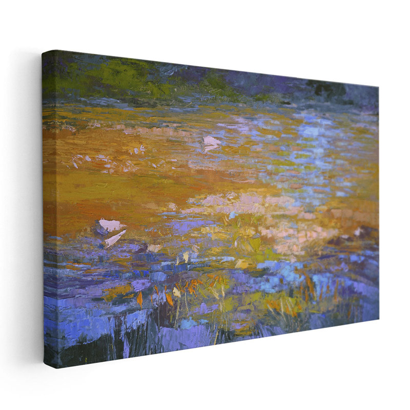 Indian Summer - reproduction d'art sur toile, H 32 po x l 48 po