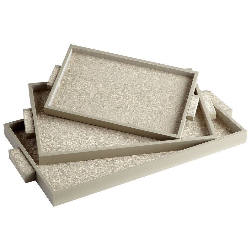 Melrose Decorative Tray, 1.25" H x 12" W x 22" D