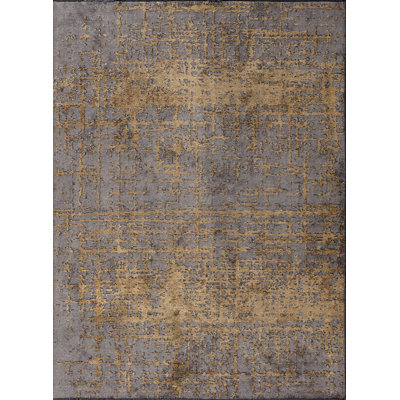Rapture Brown/Gray Luxury Area Rug