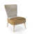 Abstract Brown Polyester Blend 4 selected