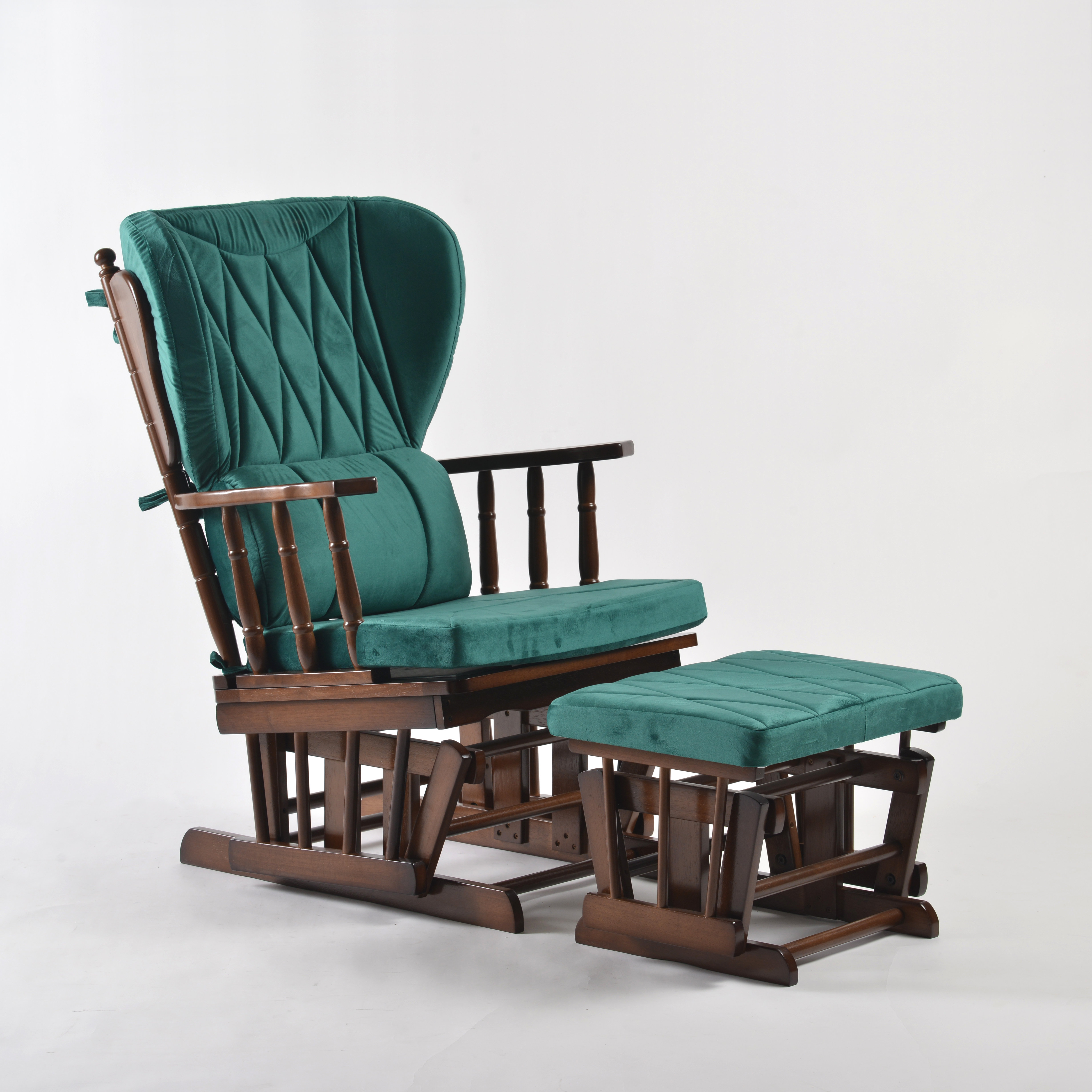 Sage green glider rocker hot sale