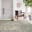 Tapis bleu en laine touffeté à la main Jaillere-315175656