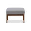 Repose-pieds Cue blanc noyer foncé-120595936