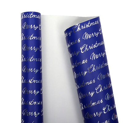 Christmas Decorations Large Size Christmas Wrapping Paper 118IN Roll 80 Gsm Thick Gift