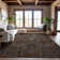 Premium Machine Washable Jamestown AMF1082 Damask Rug