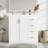 Bathroom Vanity with Ceramic Sink Combo, 3 Drawers-484637092