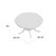 Althorp Living History Round Mahogany Wood Dining Table