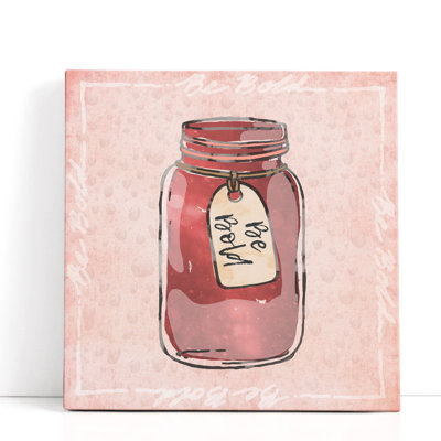 Pot de Boldness - reproduction d'art sur toile