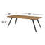 Table de salle à manger d'extérieur en métal Kittinger