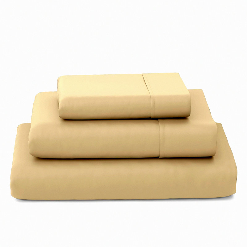 Rayon From CoolBamboo Silky Soft Sheets - Luxury 3-Piece Bedding Set with Deep Pockets - Twin XL Size - Breathable and Cooling Rayon Blend