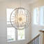 Grand lustre moderne de 52 pouces avec tubes en cristal, luminaire suspendu noir et chrome à 32 lumières pour plafonds hauts, vestibule, vestibule, salle à manger et salon-1622746013-1622746007-1622746006