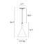 Luminaire suspendu de cuisine 1 lumière-669915132