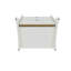 Table de chevet moderne en blanc-1071642319