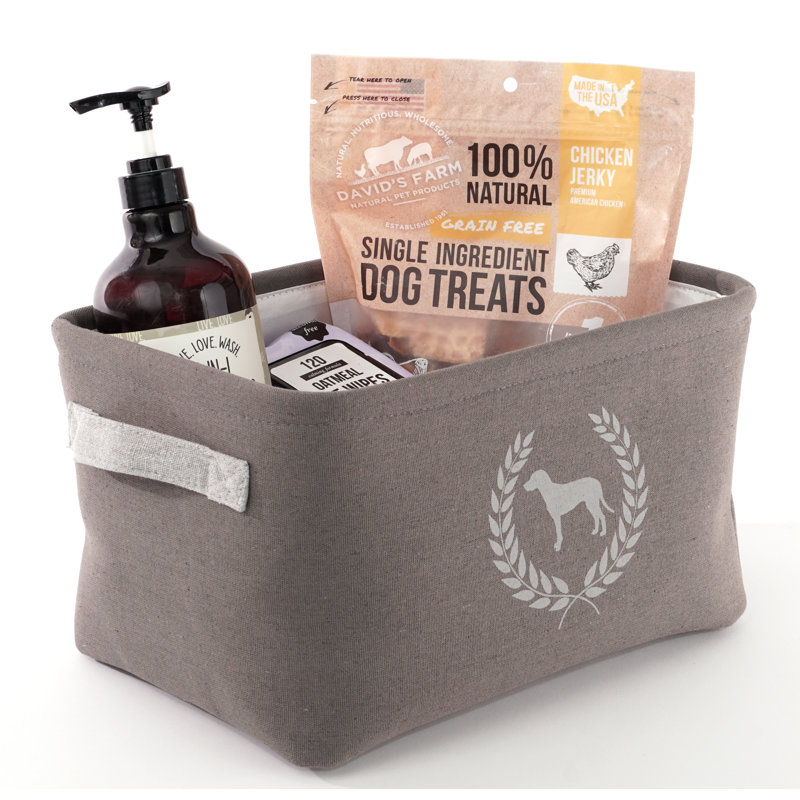 Ensemble de 3 bacs en tissu
