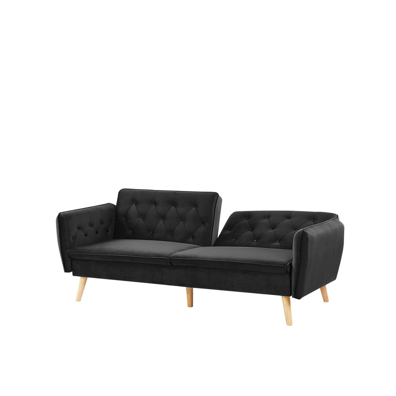 Siljana Velvet Sleeper, Black